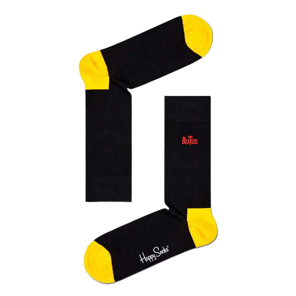 Happy Socks Schwarze Baumwollsocke