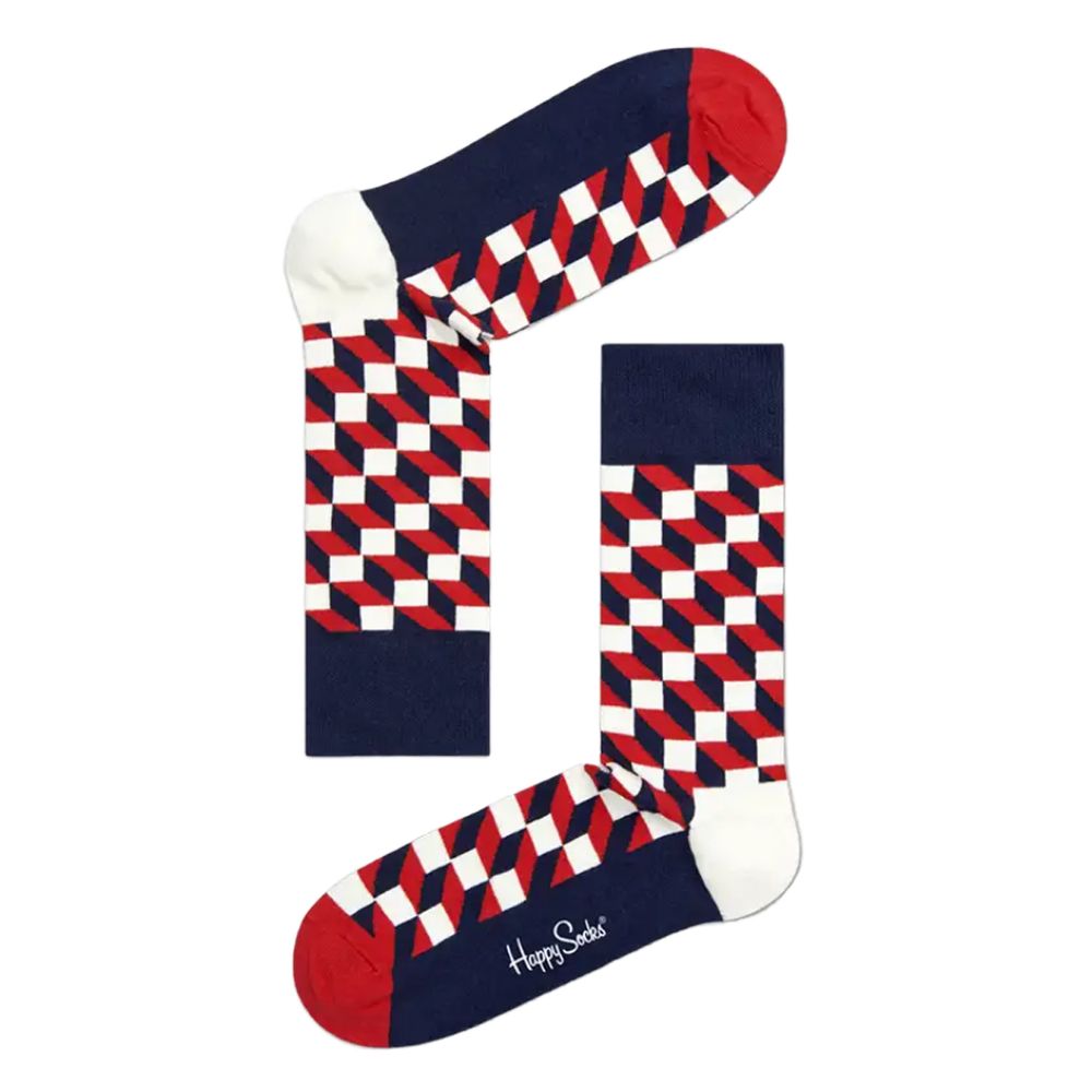 Happy Socks Blaue Baumwollsocke