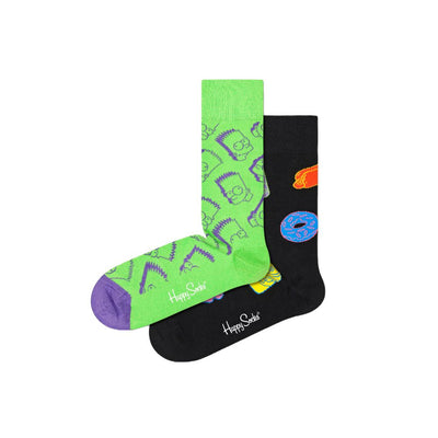 Happy Socks Schwarze Baumwollsocke