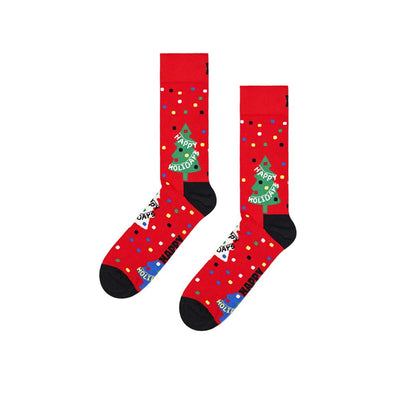 Happy Socks Rote Baumwollsocke