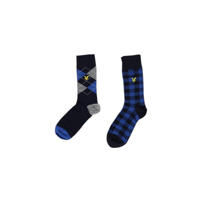Lyle & Scott Boxer aus blauer Baumwolle