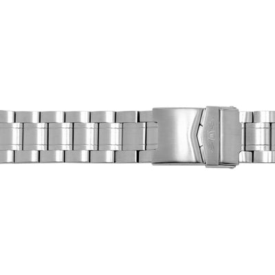 Bobroff Silberne Uhr aus Edelstahl