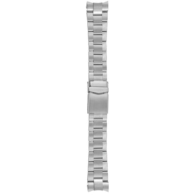 Bobroff Silberne Uhr aus Edelstahl