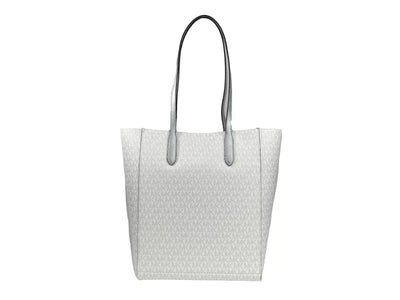Michael Kors Vincent mit Kartenetui Große Tote Geldbörse Tasche Silber