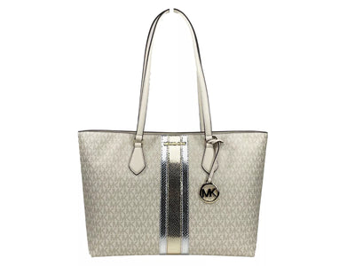 Michael Kors Sheila Große Tote Tasche Blassgold