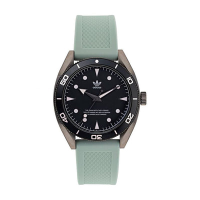 Adidas Grüne synthetische Uhr