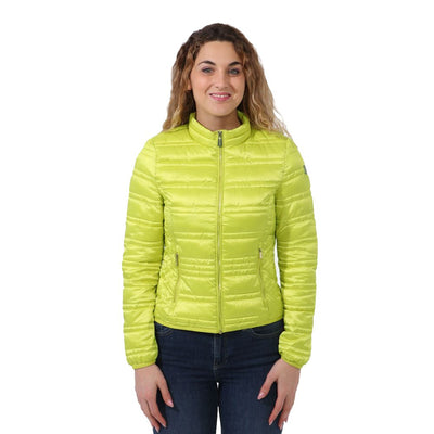 Yes Zee Grüne Polyester Damenjacke