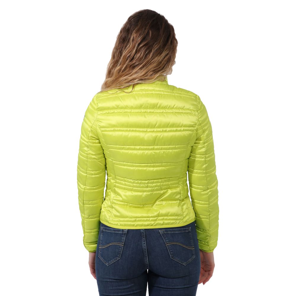 Yes Zee Grüne Polyester Damenjacke