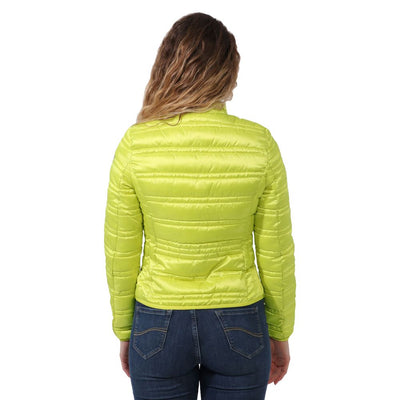 Yes Zee Grüne Polyester Damenjacke