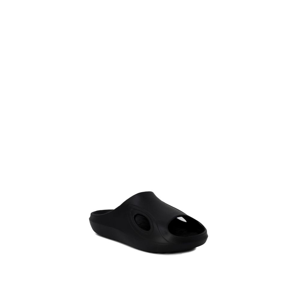 Antony Morato Schwarzer Polyethylen-Pantoffel