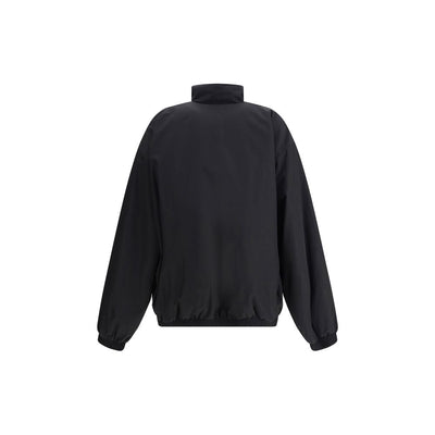 Balenciaga Jacke mit Kunstpelzfutter