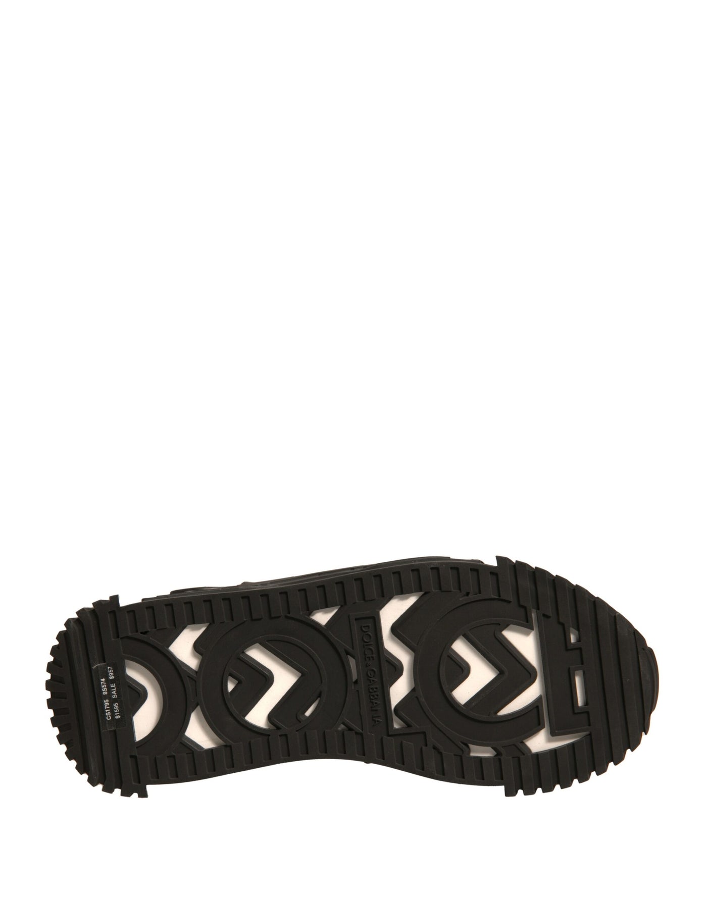 Dolce & Gabbana Schwarze Leder Nieten-Sandalen Schuhe