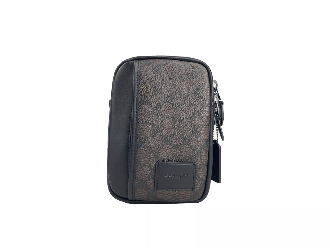 COACH Edge L Pack Rucksack Sling Bag Schwarz Walnuss (CW347)