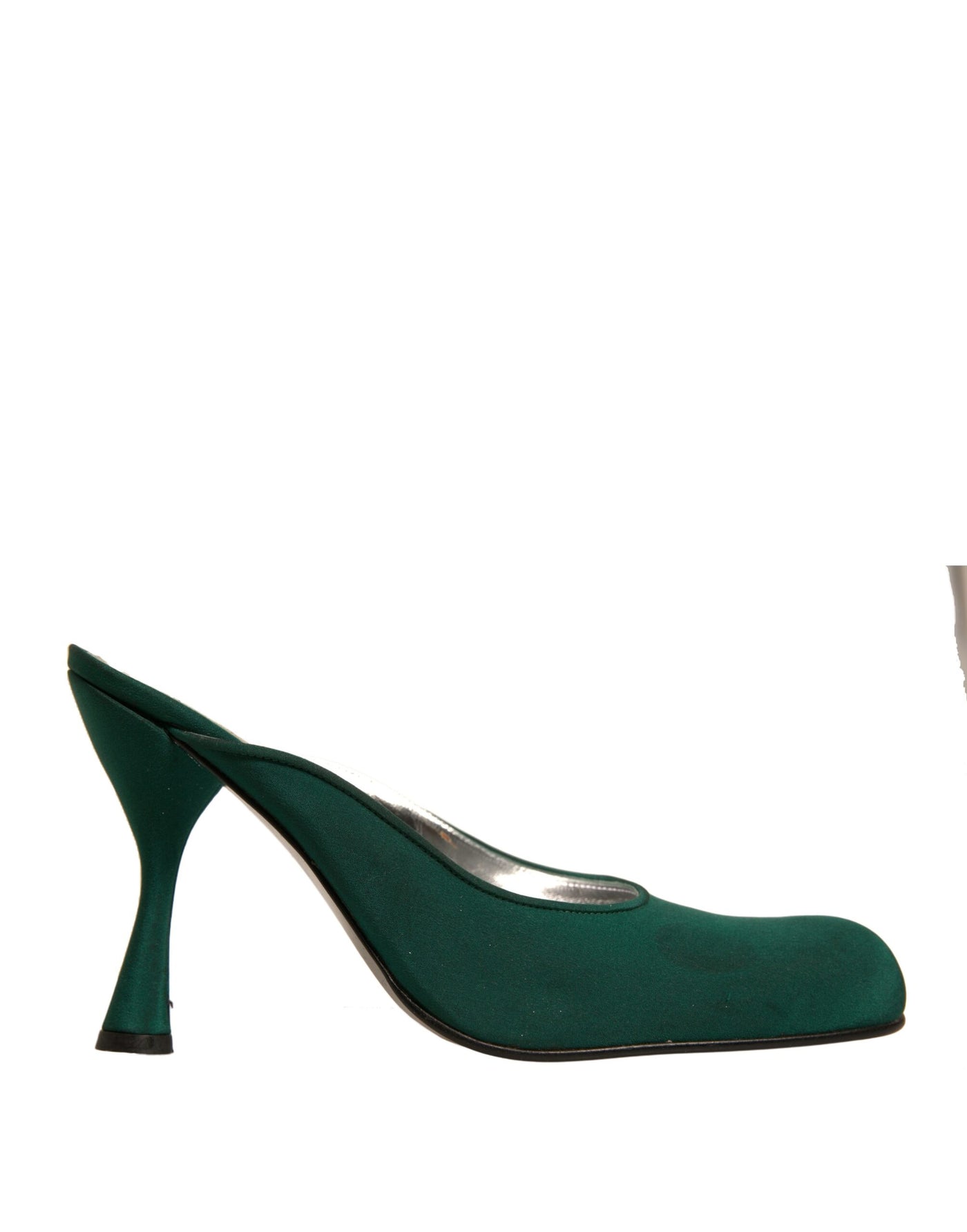 Dolce & Gabbana Grün Wildleder Leder High Heel Pumps Schuhe