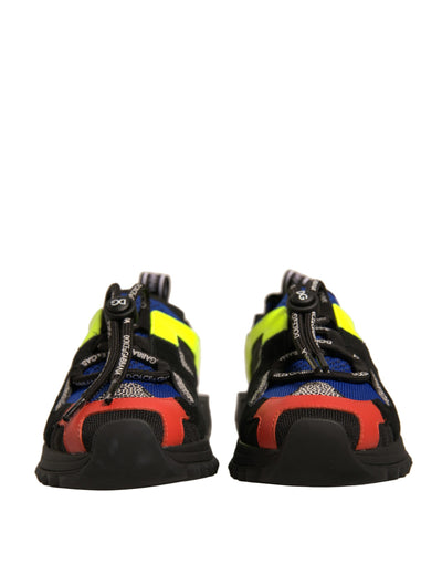 Dolce & Gabbana Multicolor Low Top Sorrento Turnschuhe Schuhe