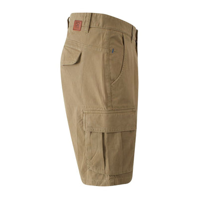 Yes Zee Beige Baumwolle Herren Bermuda Short