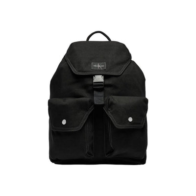 Calvin Klein Jeans Schwarzer Rucksack aus recyceltem Polyester
