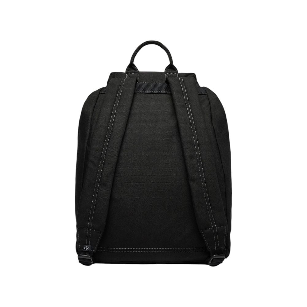 Calvin Klein Jeans Schwarzer Rucksack aus recyceltem Polyester