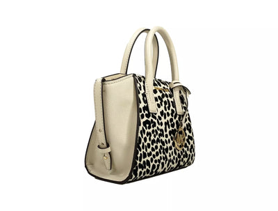 Michael Kors Avril XS Creme Cheetah Satchel Crossbody Tasche Geldbörse