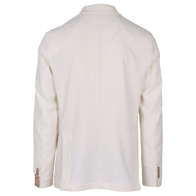 AT.P.CO Weißer Polyester-Blazer
