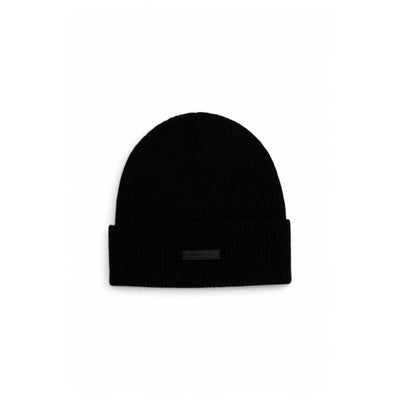 Calvin Klein Schwarze Kaschmir-Mützen Baseballmütze
