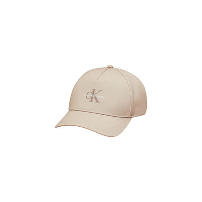 Calvin Klein Jeans Beige Recycelte Polyester Mützen Baseballmütze