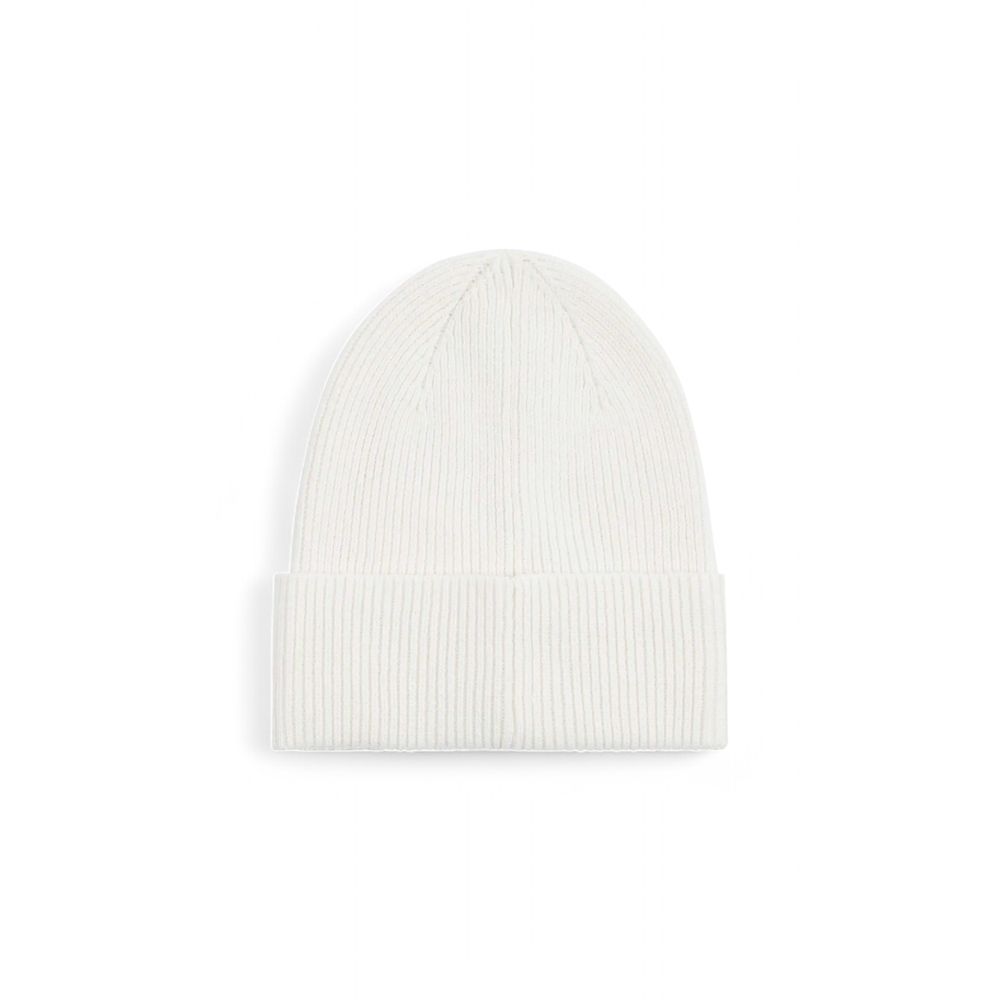 Calvin Klein Weiße Bio-Baumwollmützen Baseballmütze