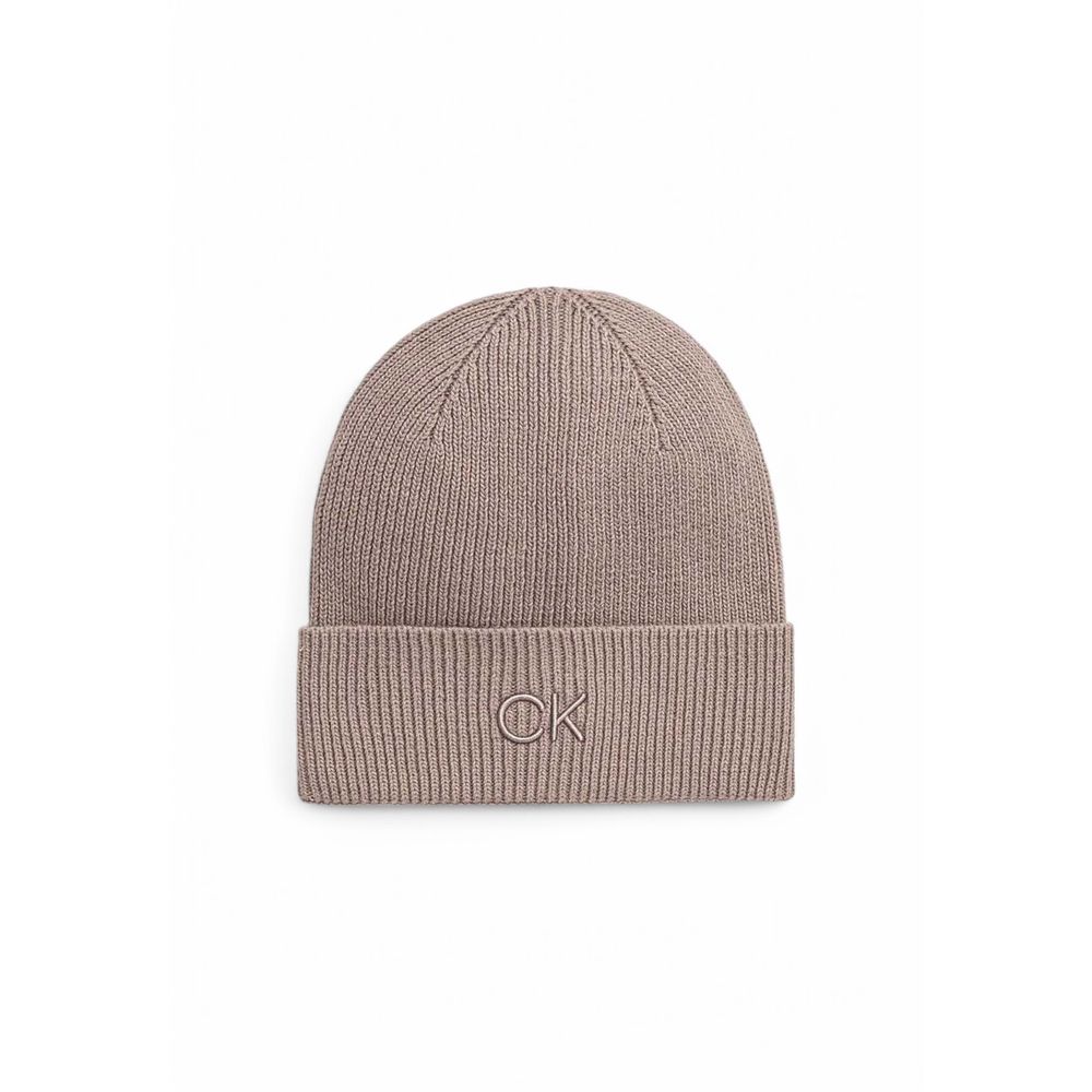 Calvin Klein Beige Bio-Baumwollmützen Baseballmütze