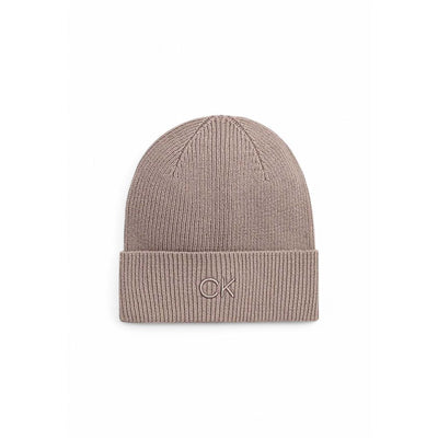 Calvin Klein Beige Bio-Baumwollmützen Baseballmütze