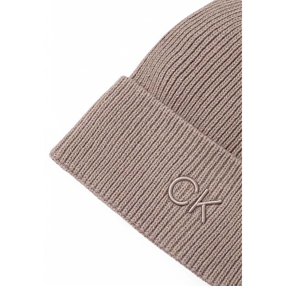 Calvin Klein Beige Bio-Baumwollmützen Baseballmütze