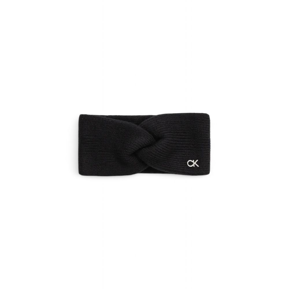 Calvin Klein Schwarzer Wollhut