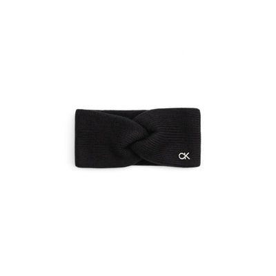 Calvin Klein Schwarzer Wollhut