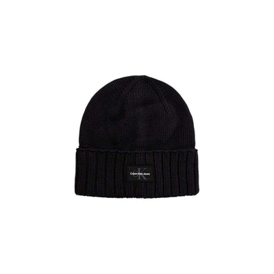 Calvin Klein Jeans Schwarze Baumwollmützen Baseballmütze