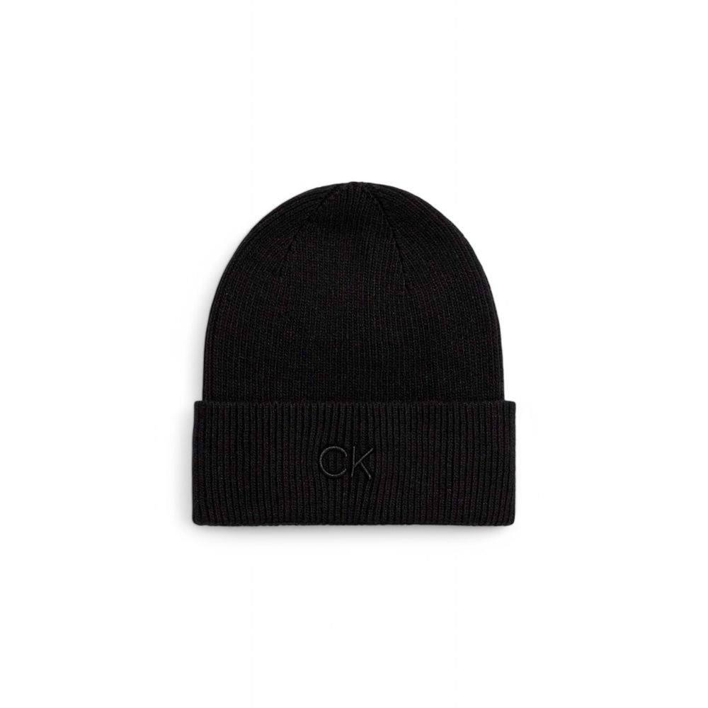 Calvin Klein Schwarze Bio-Baumwollmützen Baseballmütze