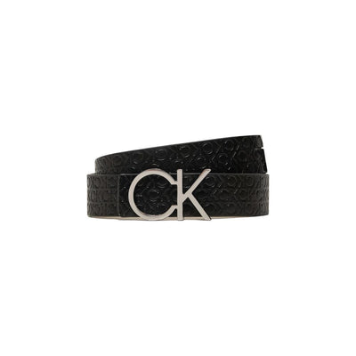 Calvin Klein Schwarzer Ledergürtel