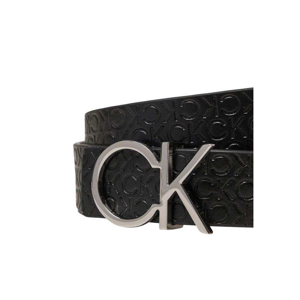 Calvin Klein Schwarzer Ledergürtel