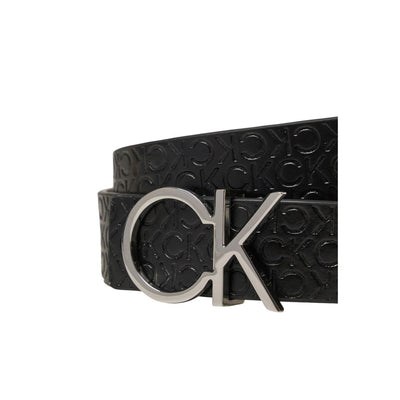 Calvin Klein Schwarzer Ledergürtel