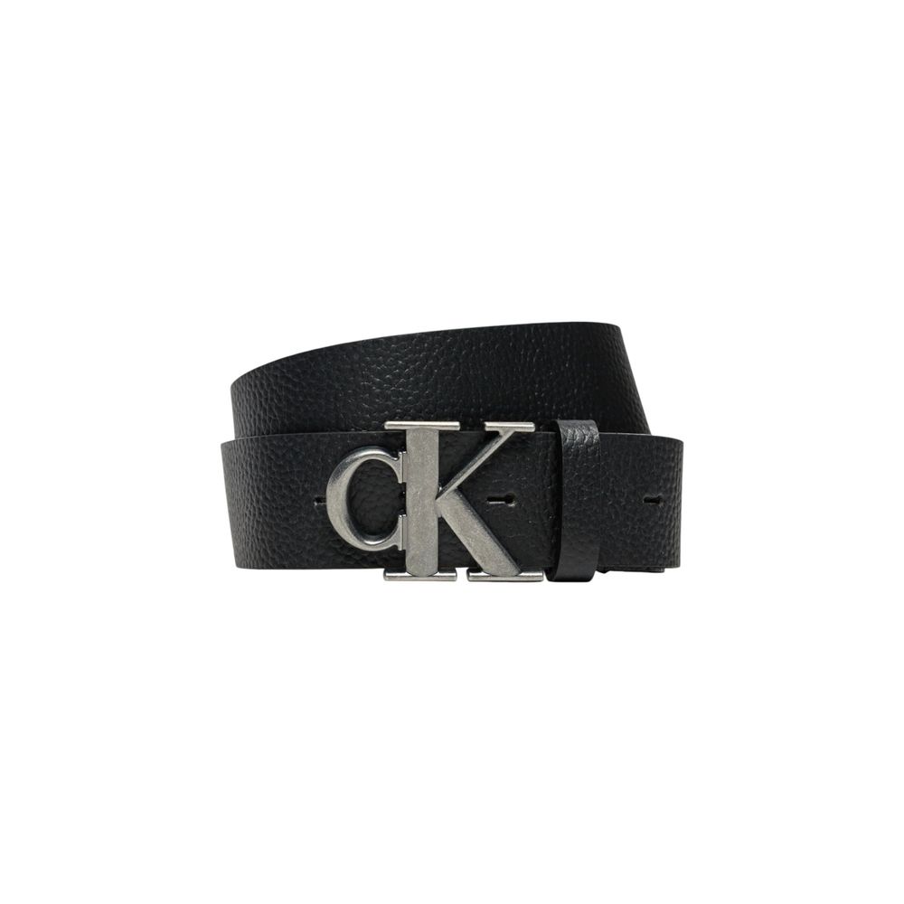 Calvin Klein Jeans Schwarzer Ledergürtel