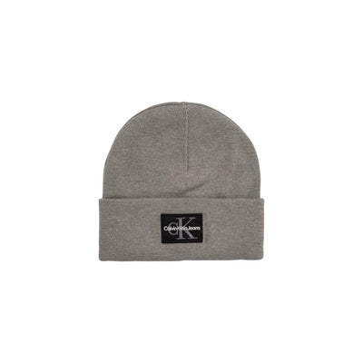 Calvin Klein Jeans Graue Baumwollmützen Baseballmütze