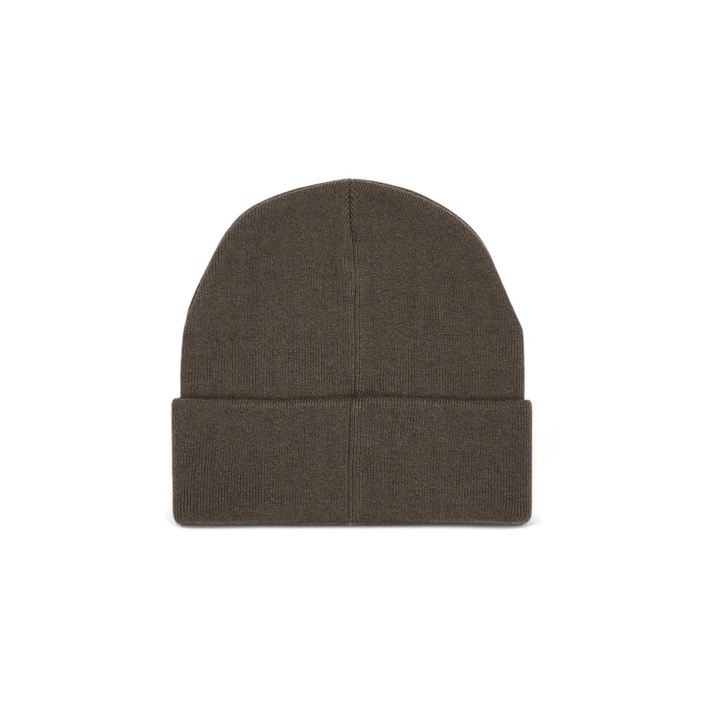 Calvin Klein Jeans Graue Wollmützen Baseballmütze