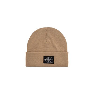 Calvin Klein Jeans Beige Baumwolle Kappen Baseballmütze