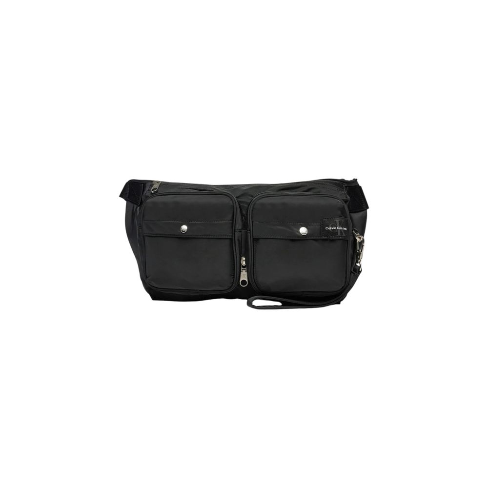 Calvin Klein Jeans Schwarze Gürteltasche aus recyceltem Polyester