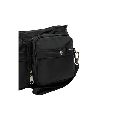 Calvin Klein Jeans Schwarze Gürteltasche aus recyceltem Polyester