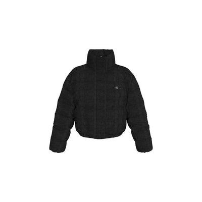 Calvin Klein Jeans Schwarze Polyester Jacken & Mantel