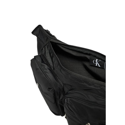 Calvin Klein Jeans Schwarze Gürteltasche aus recyceltem Polyester