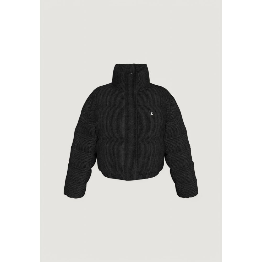 Calvin Klein Jeans Schwarze Polyester Jacken & Mantel