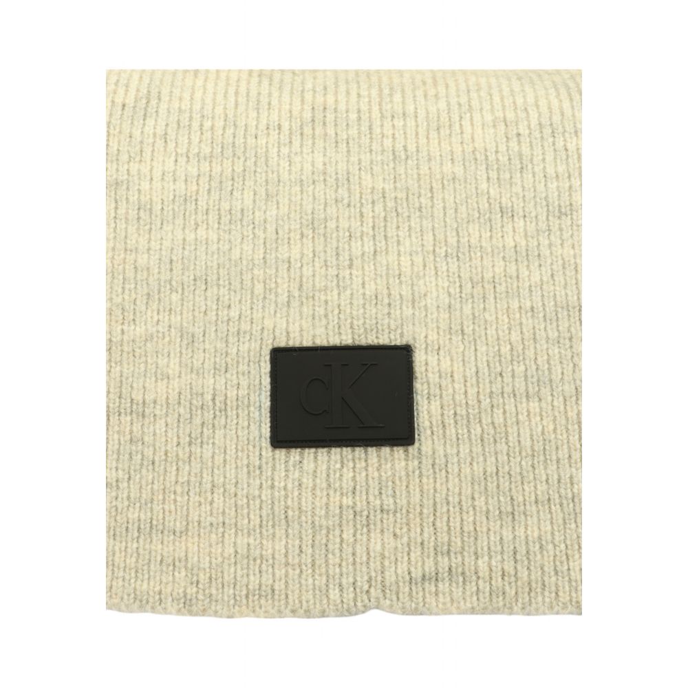 Calvin Klein Jeans Grauer Marabu-Schal