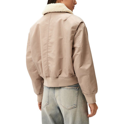 Calvin Klein Jeans Beige Polyester Jacken & Mantel