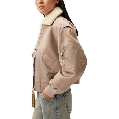 Calvin Klein Jeans Beige Polyester Jacken & Mantel