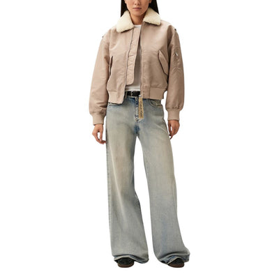 Calvin Klein Jeans Beige Polyester Jacken & Mantel
